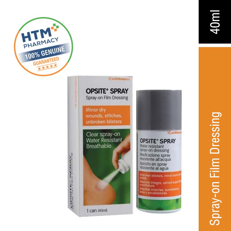 Smith & Nephew Opsite Clear Spray-On Film Dressing 40ML