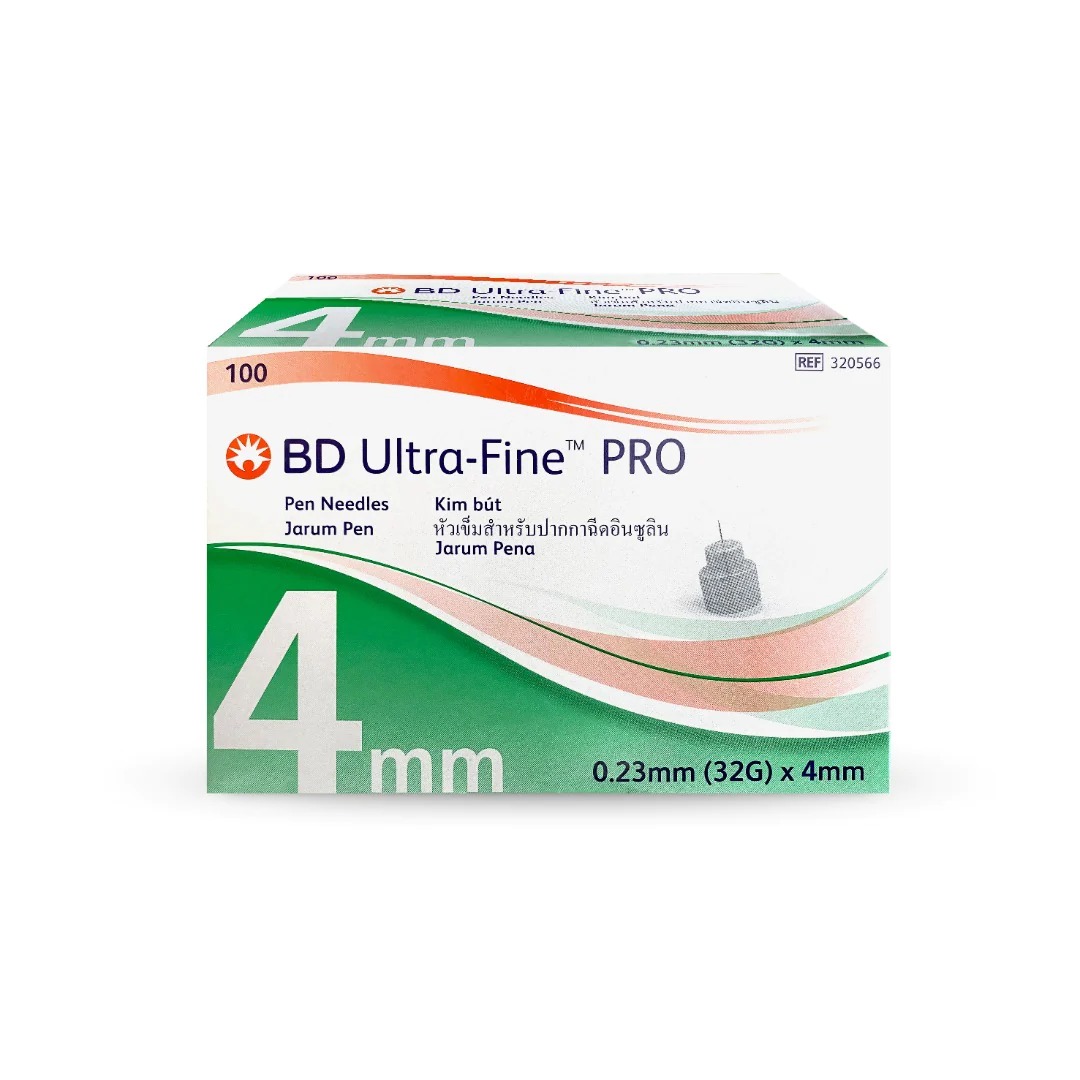 BD ULTRA-FINE PRO PEN NEEDLE 32G X 4MM 100S