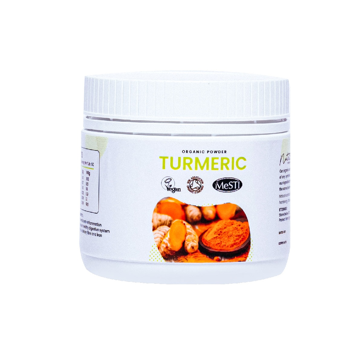 NUTRILICIOUS Organic Turmeric Powder 100g 姜粉 100% Authentic | Tumeric Curcumin | Superfood Powder | Antioxidant