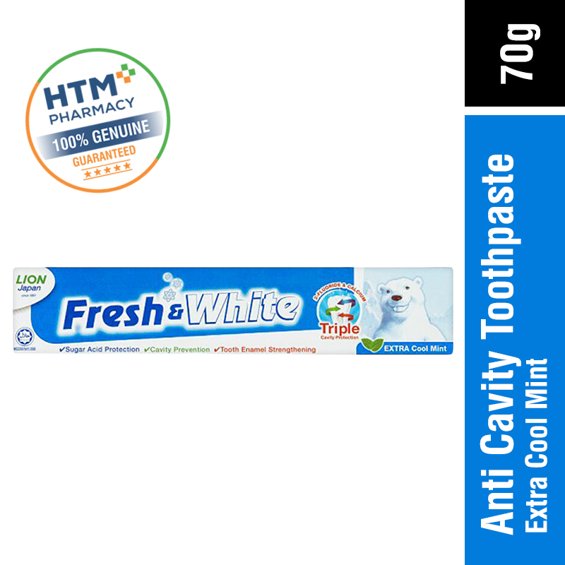 Fresh & White 70g - Extra Cool Mint