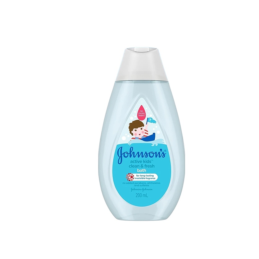 JOHNSONS BABY BATH ACTIVE KIDS CLEAN & FRESH 200ML