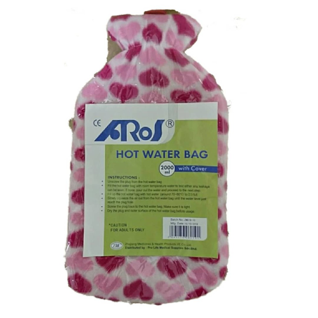 HOT WATER BAG WITH COVER