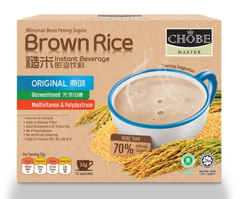 Chobe Brown Rice Instant Beverage 32g x 10's - Original