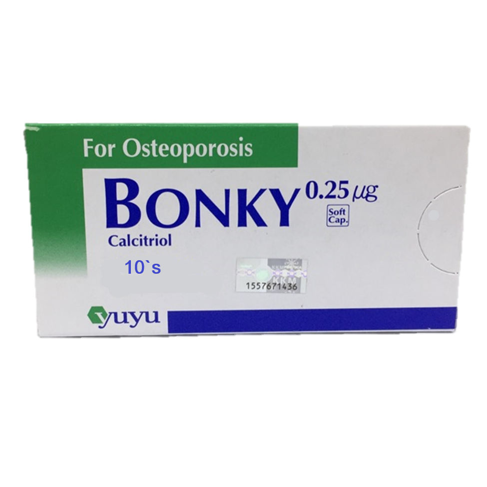 BONKY SOFT 0.25MCG 10's