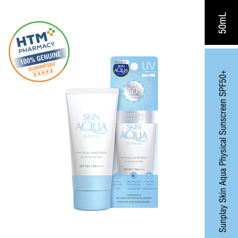 Sunplay Skin Aqua Physical Sunscreen SPF50 + 50ml