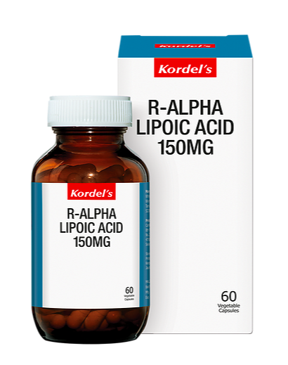 Kordel's R-Alpha Lipoic Acid 150mg 60's