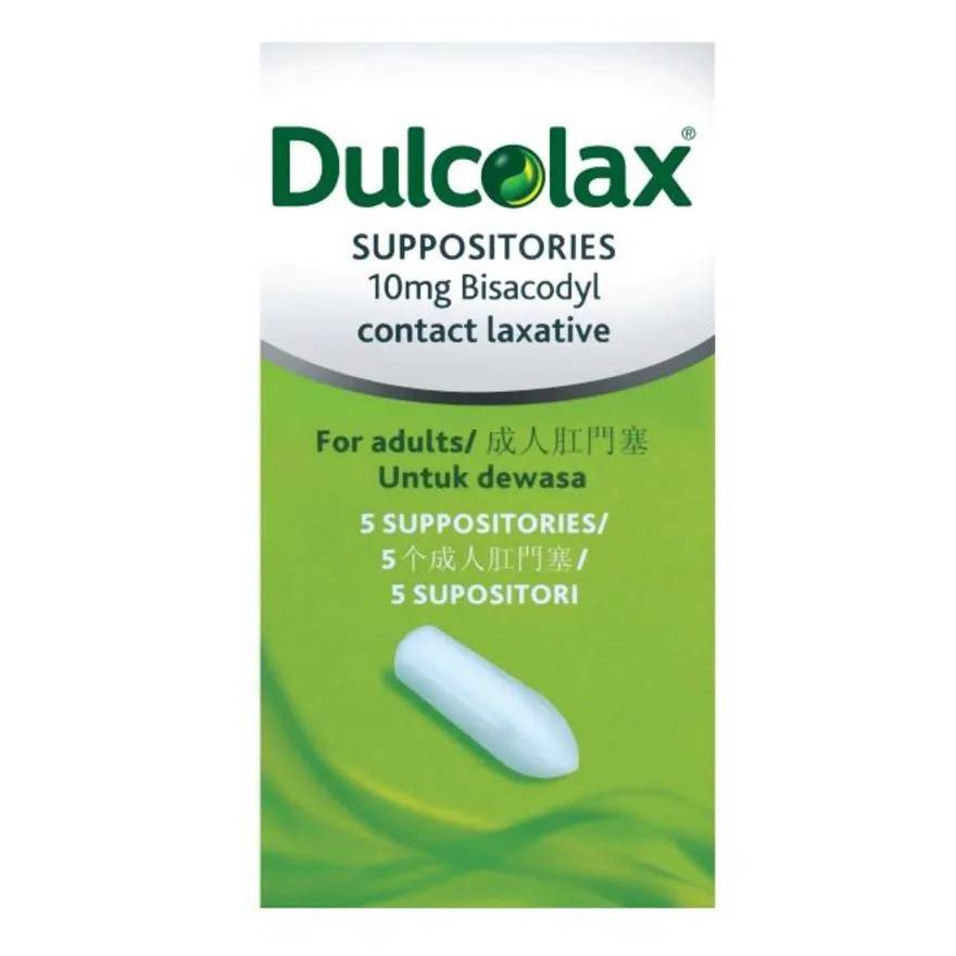 DULCOLAX SUPP ADULT 5's