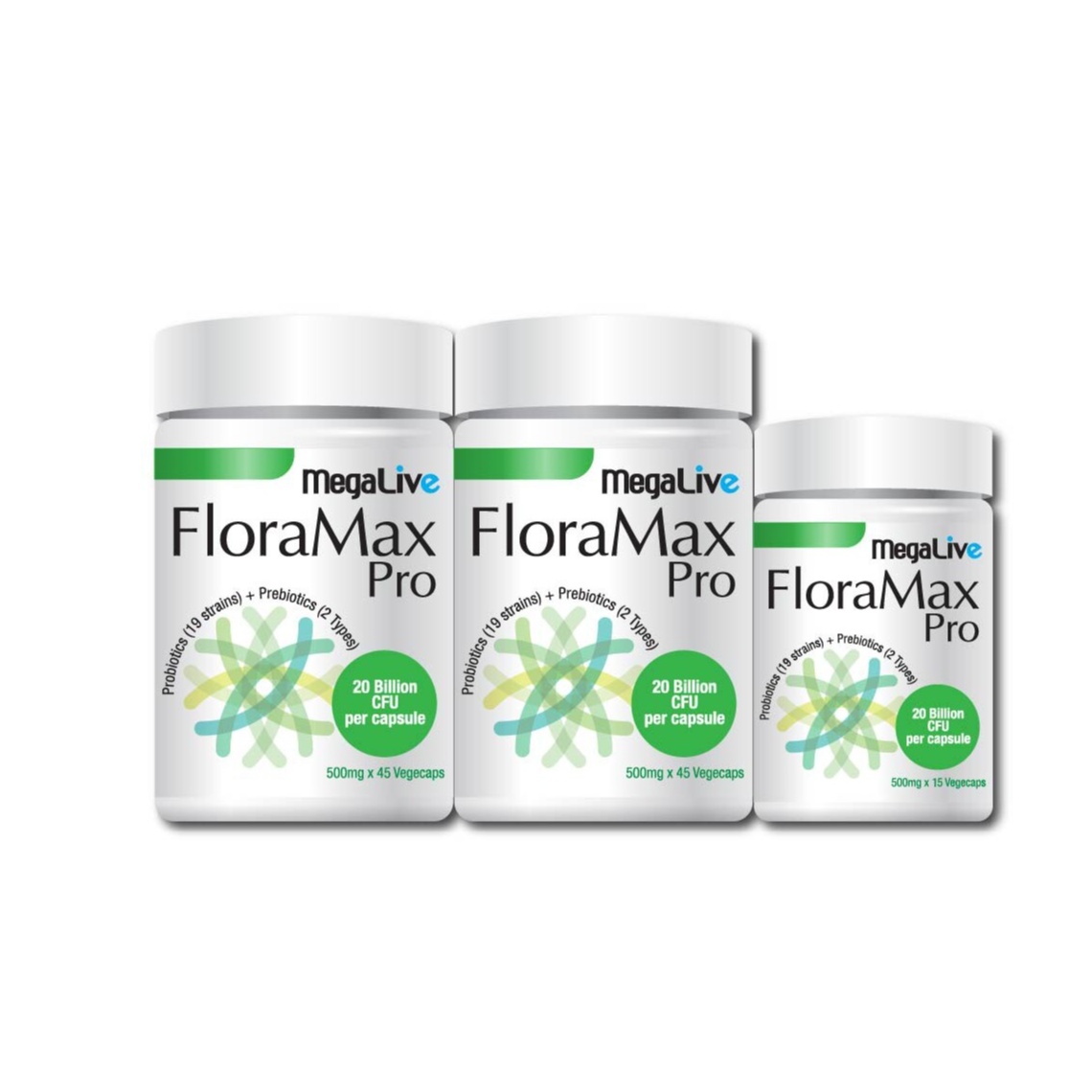 MEGALIVE Floramax Pro (45's x2 +15's) -Supplement , Well Being , Healthy Supplement