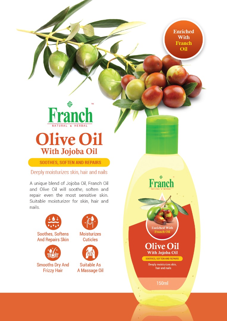 Franch Olive Oil 150ml - Jojoba Oil