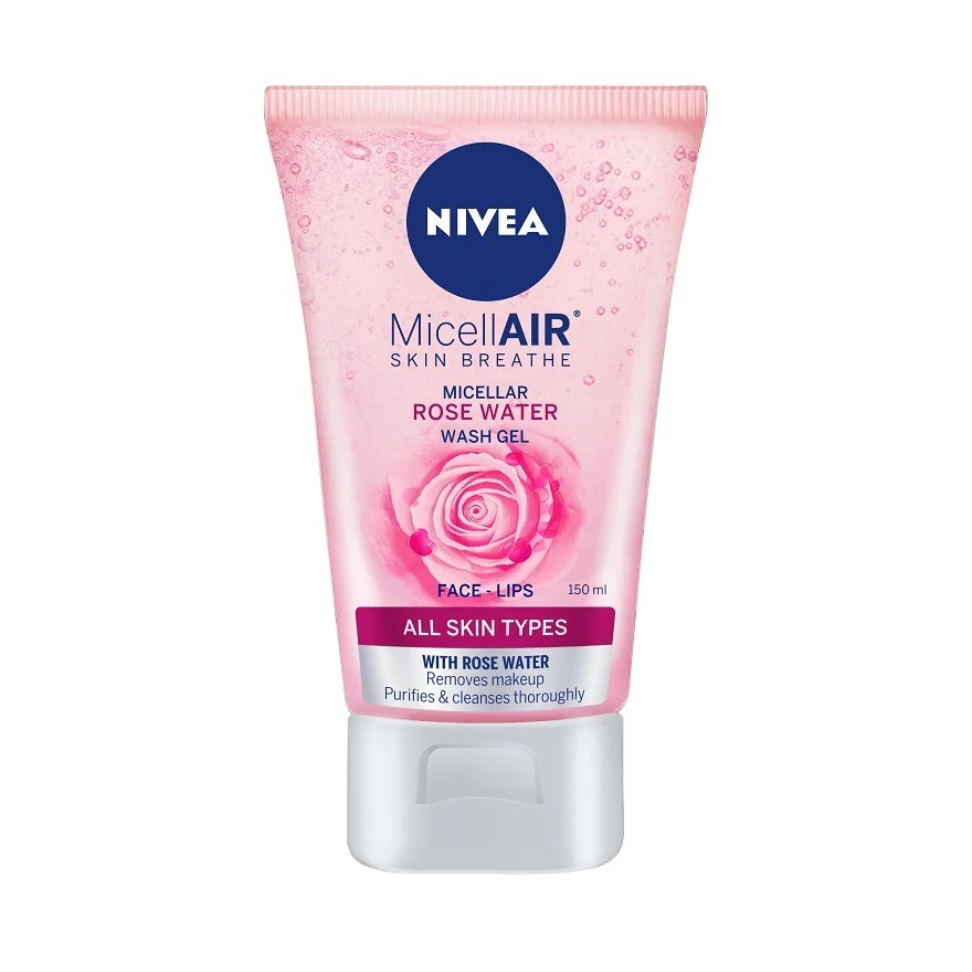 Nivea Micellair Skin Breathe Rose Water Wash Gel 150ml