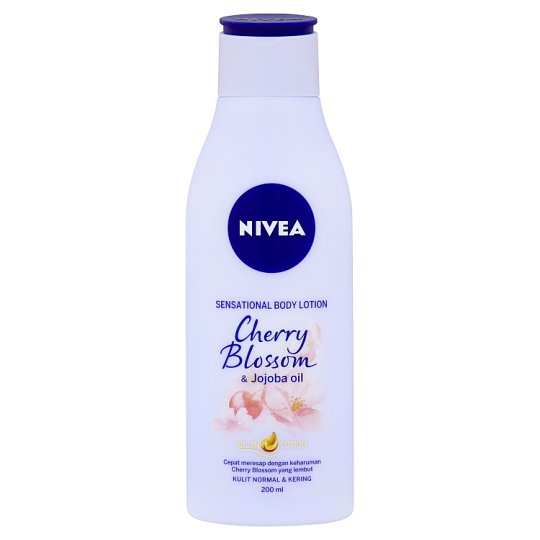 Nivea Oil In Lotion 200ML - Cherry Blossom & Jojoba Oil (88428)