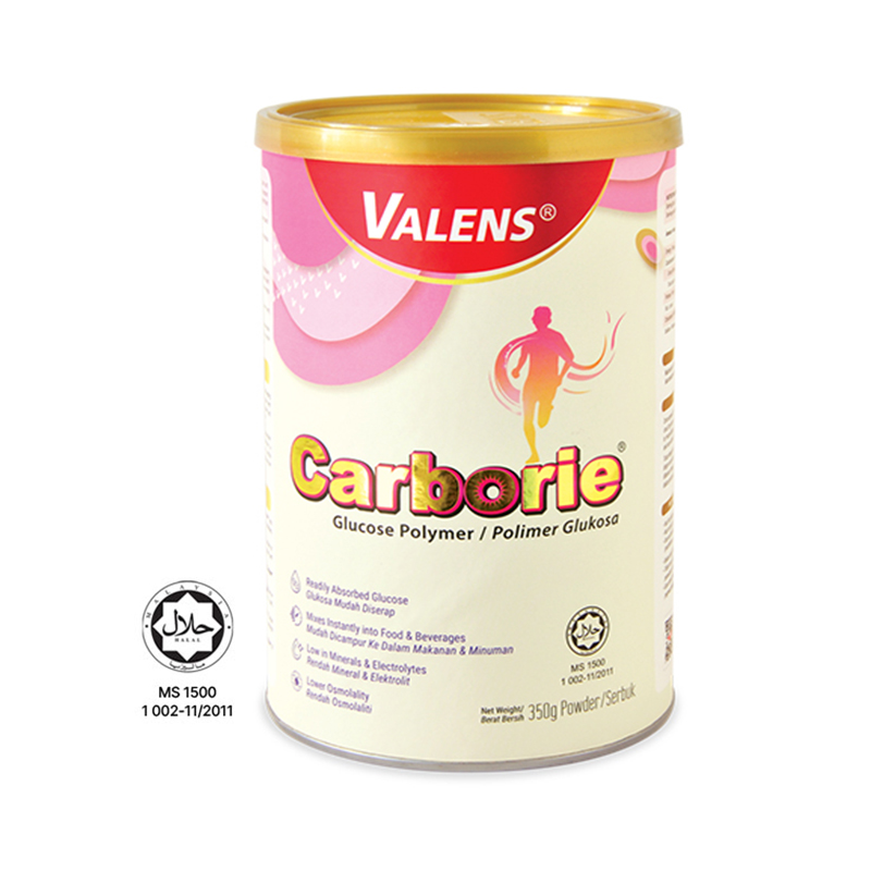 Valens Carborie Glucose Polymer 350g