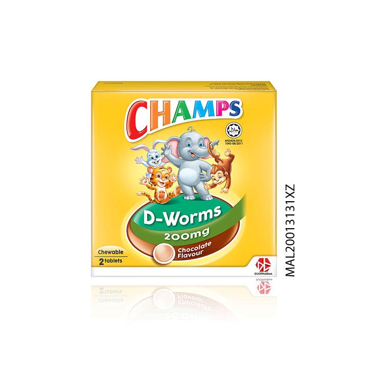 Champs D-Worms 2's
