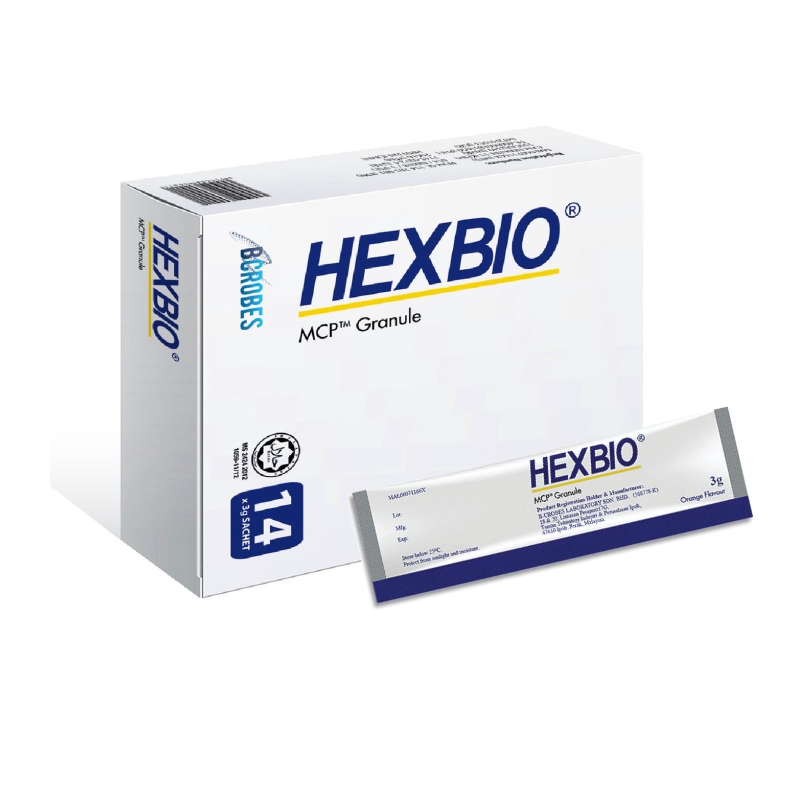 HEXBIO Probiotics MCP Granule 3g x 14's