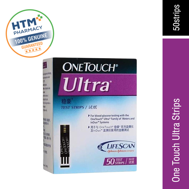 ONE TOUCH ULTRA STRIPS 50'S