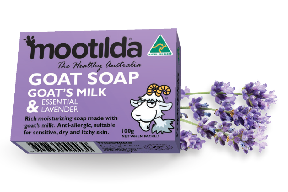 Mootilda Goat's Milk & Essential Lavender 100g