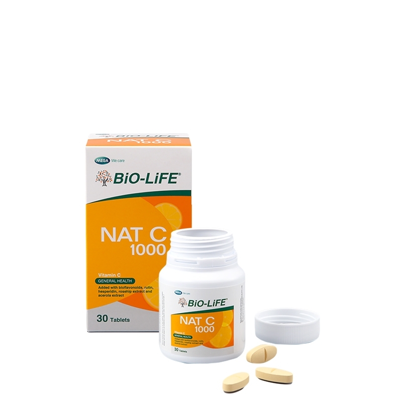 [VITAMIN C] Bio-Life Nat C 1000 30'S