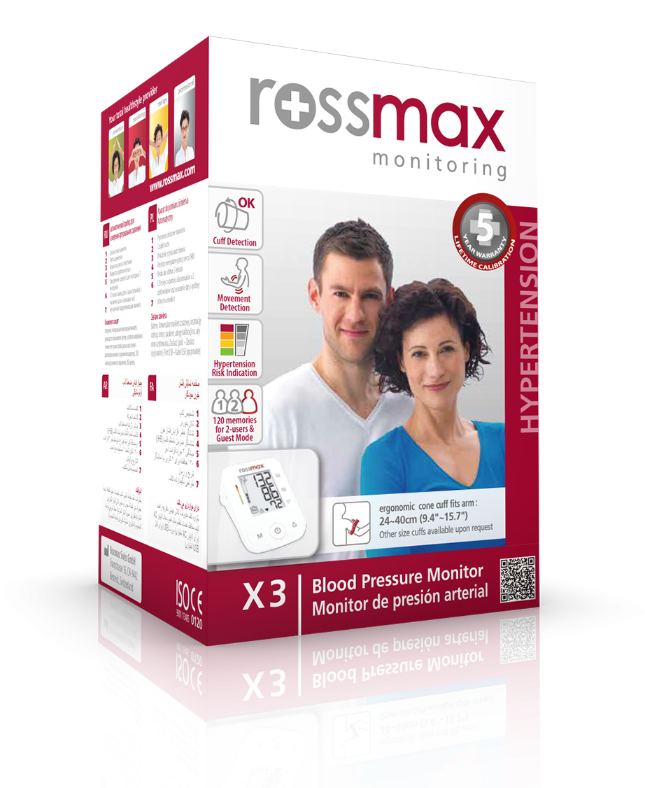 Rossmax (X3) Blood Pressure Monitor