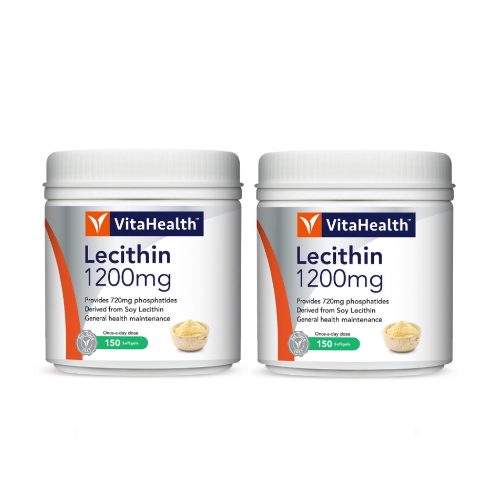 Vitahealth Lecithin 1200MG 150'S X 2 (New)