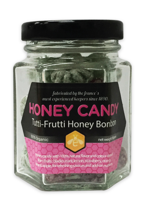Earth Living Earth Honey Candy 80g - Tutti Frutti Honey Bonbon