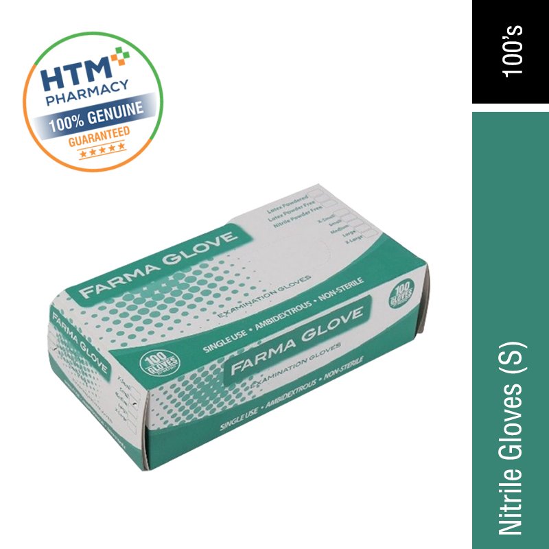 Nitrile Gloves (S) 100's