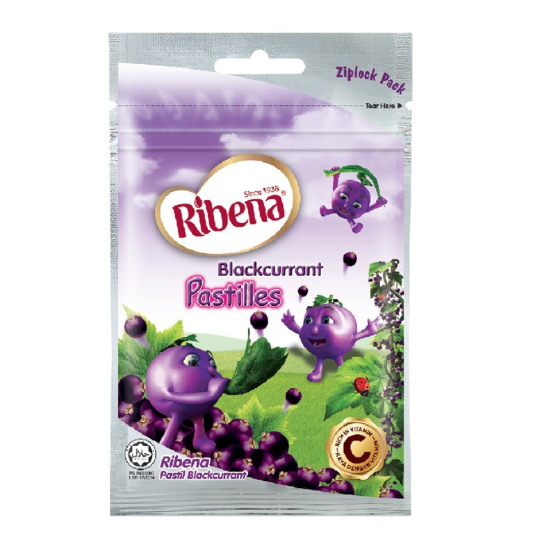 Ribena Blackcurrant Pastilles 40G 20'S