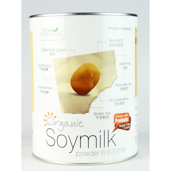 NEW ESSENTIALS ORGANIC SOYMILK POWDER 700G