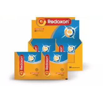 Redoxon Effervescent Tablets (Vitamin C + Zinc) 12 x 2's