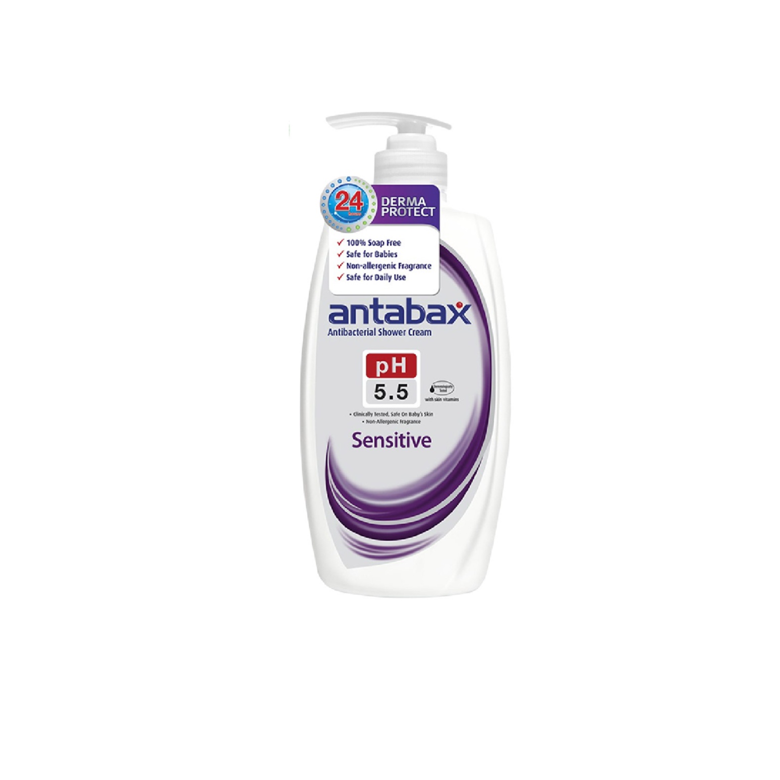 ANTABAX Shower Cream 880ml - Sensitive for Body Wash Sabun Badan Sabun Mandian 沐浴露