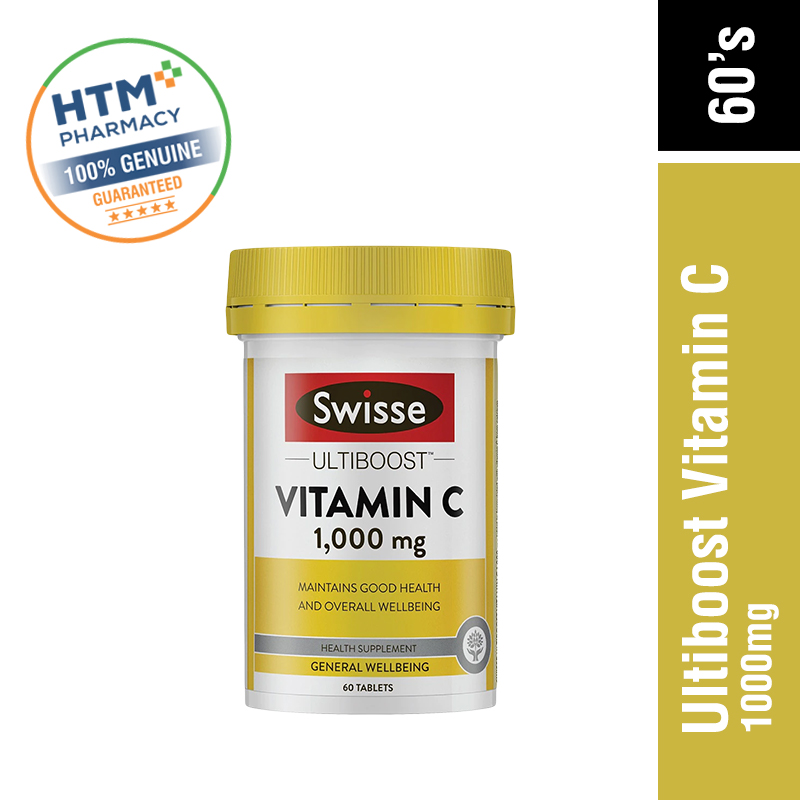 Swisse UltiBoost Vitamin C 1000mg 60's