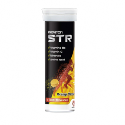 Proviton STR Effervescent 10's - Orange Flavour