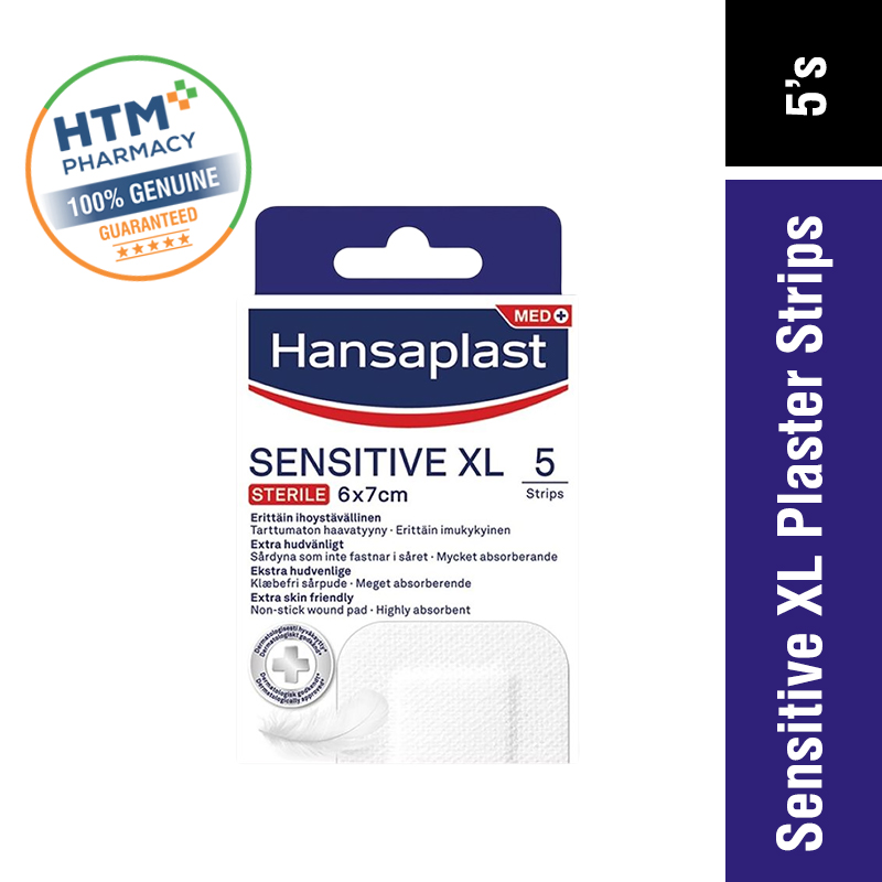 Hansaplast Sensitive XL 5's (48625)