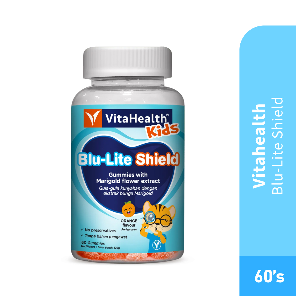 VITAHEALTH Kids Blu-Lite Shield 60's Eye Supplement For Kids, Lutein Eye Supplement
