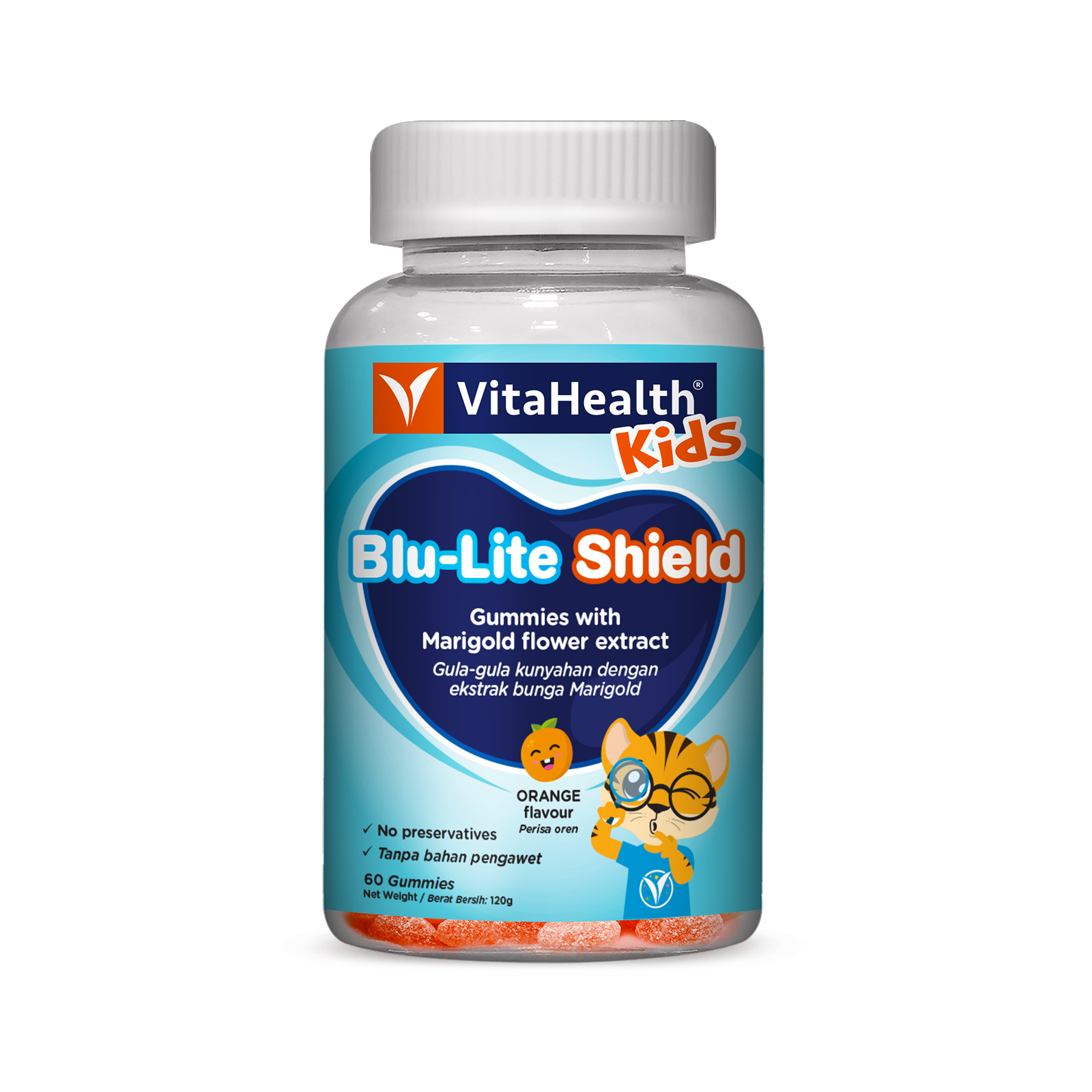 Vitahealth Kids Blu-Lite Shield 60's