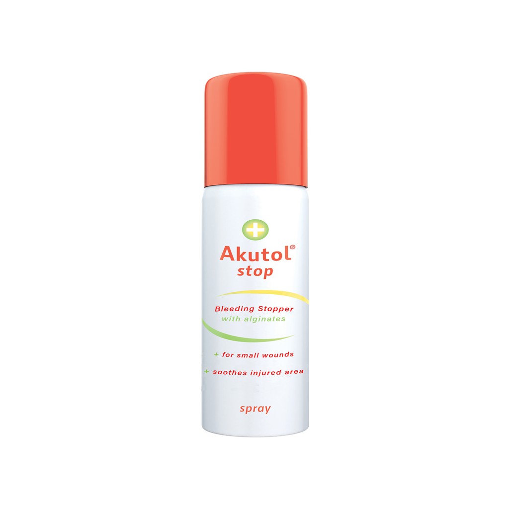 Akutol Stop Bleeding Stopper With Alginate Spray 60ml