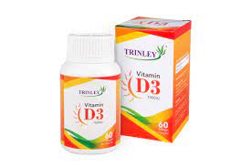 Trinley Vitamin D3 1000IU 60's