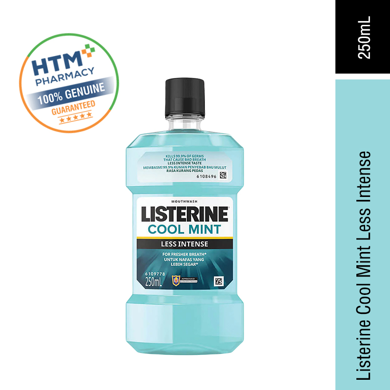 Listerine Cool Mint Less Intense 250ML