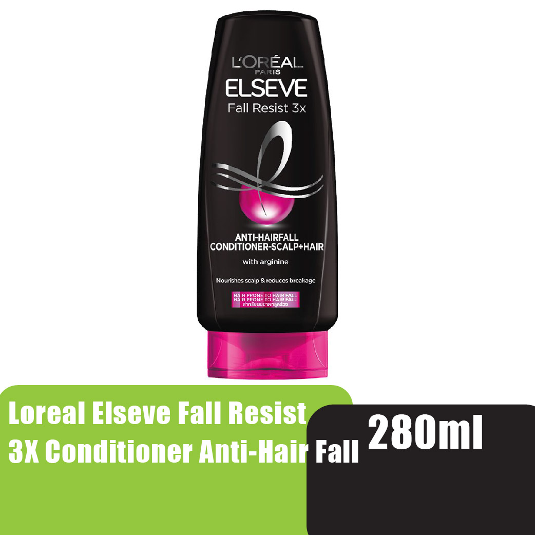 Loreal Elseve Fall Resist 3X Conditioner 280ml - Anti-Hair Fall