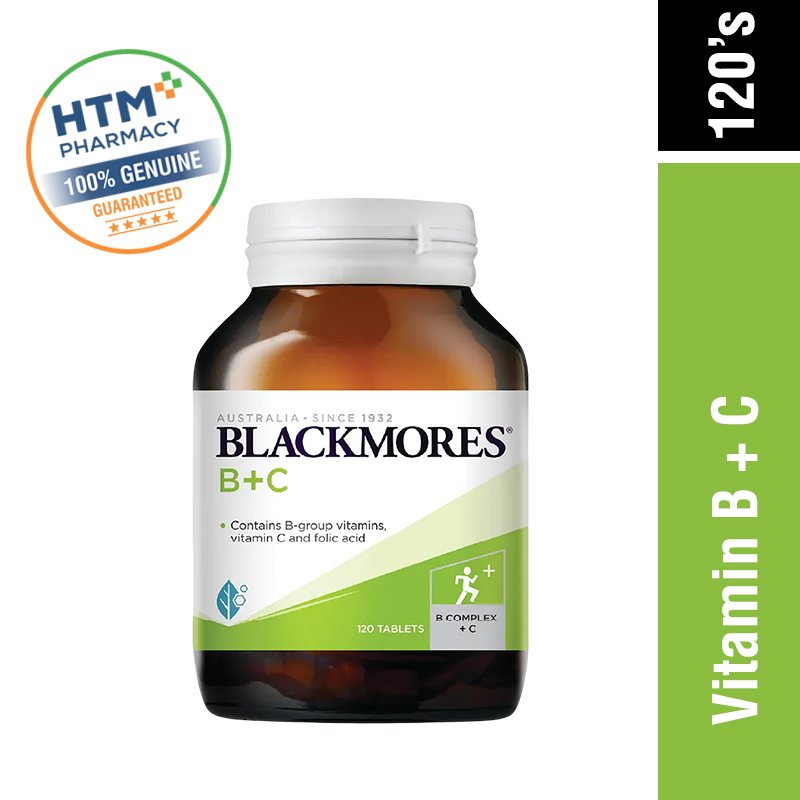 Blackmores Vitamin B + C 120's (New)