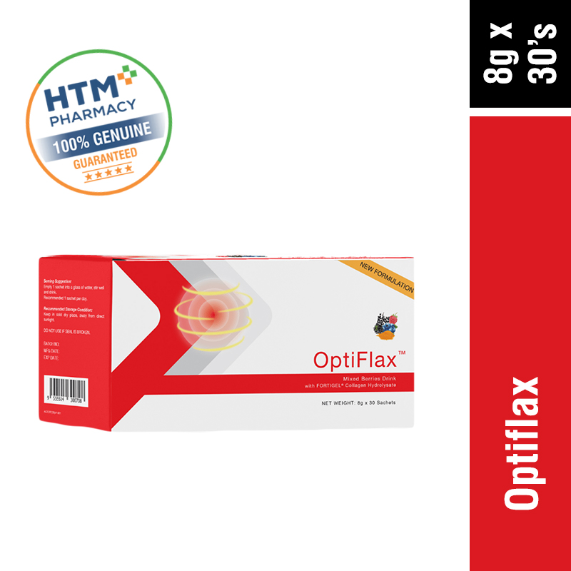 Eldon Ascentia Optiflax Mixed Berries Drink 8g x 30's