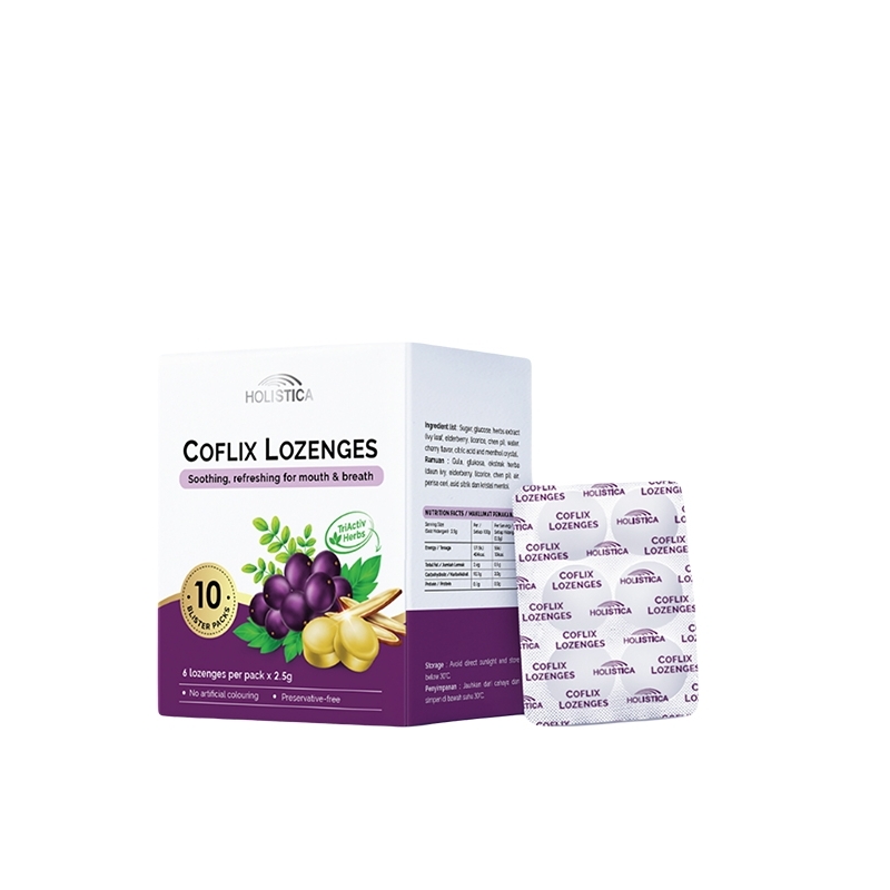 Eldon Holistica Coflix Lozenges 6's x 10