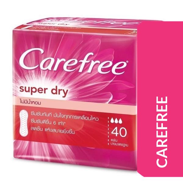 CAREFREE SUPER DRY SCENTED 50'S X 2