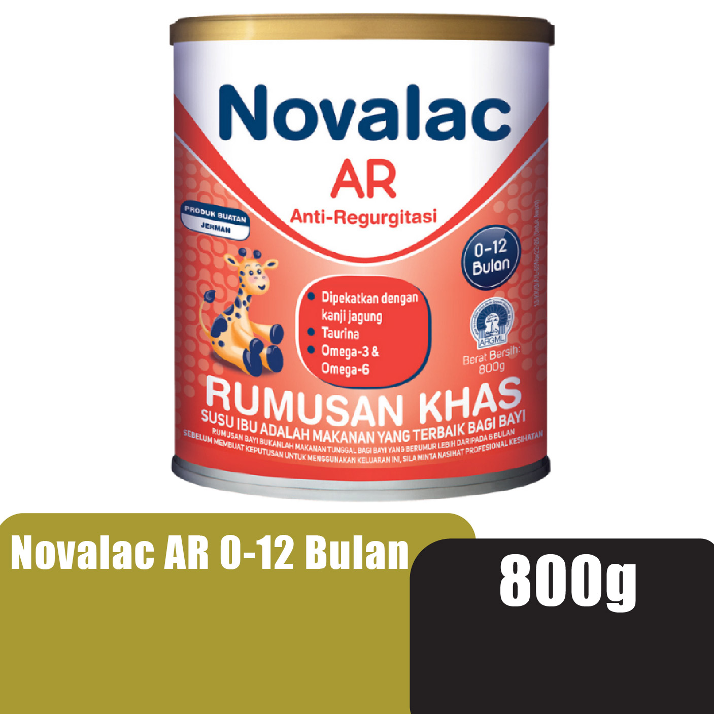 NOVALAC AR 800G 0-12BULAN