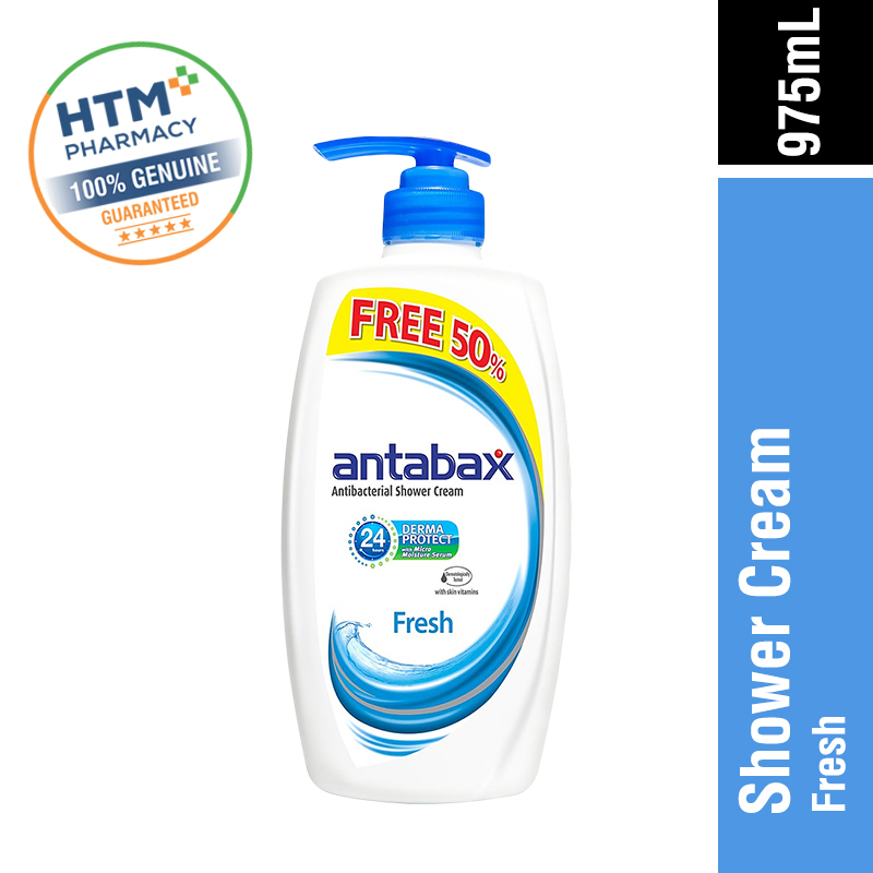 Antabax Shower Cream 975ml - Fresh