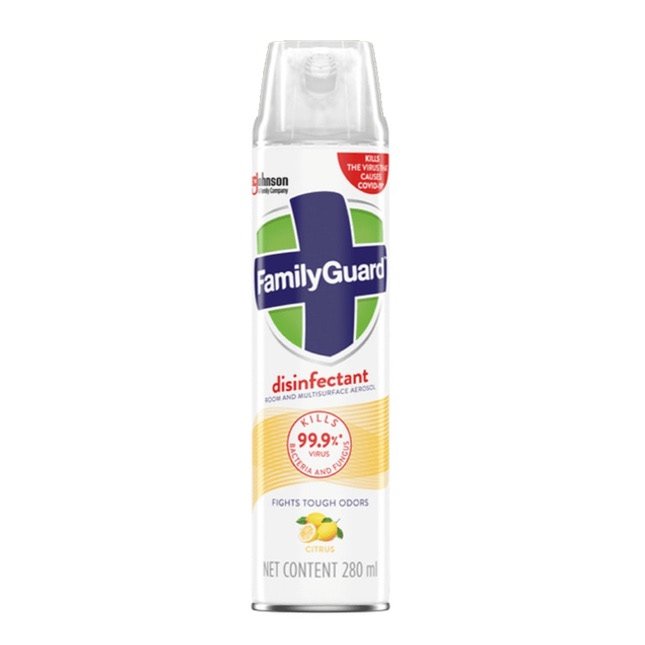 Family Guard Disinfectant Spray 280ml - Citrus