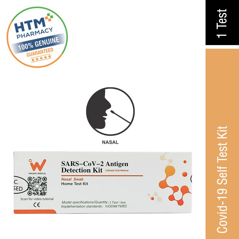 Wikang Medical Covid-19 Nasal Antigen Rapid Test Kit [MDA approved]