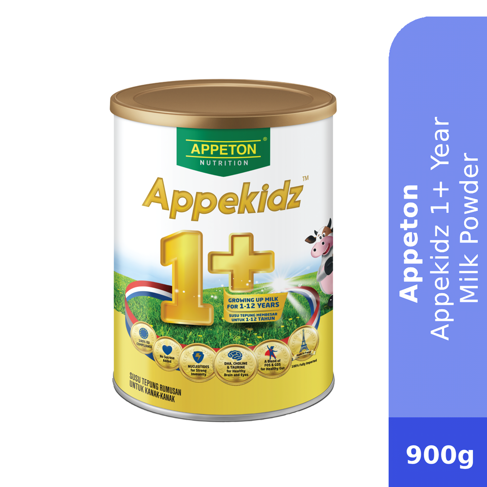 APPETON AppeKidz 1+ Year Onwards Milk Powder 900g