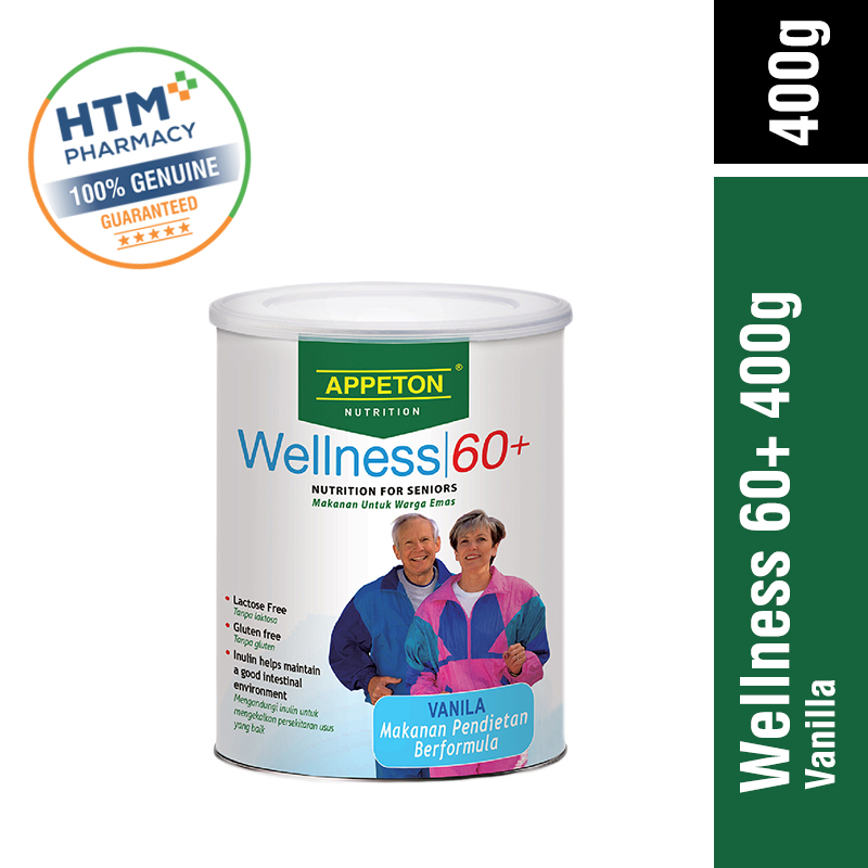 Appeton Wellness 60+ 400G - Vanilla