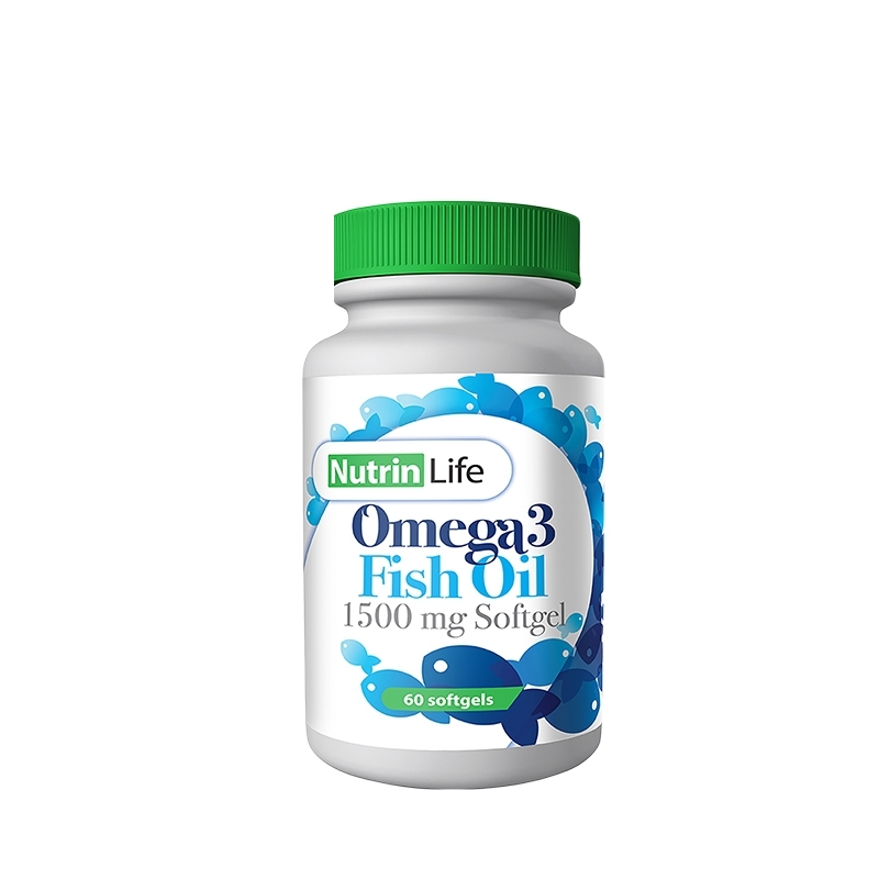 NutrinLife Omega 3 Fish Oil 1500mg 60's