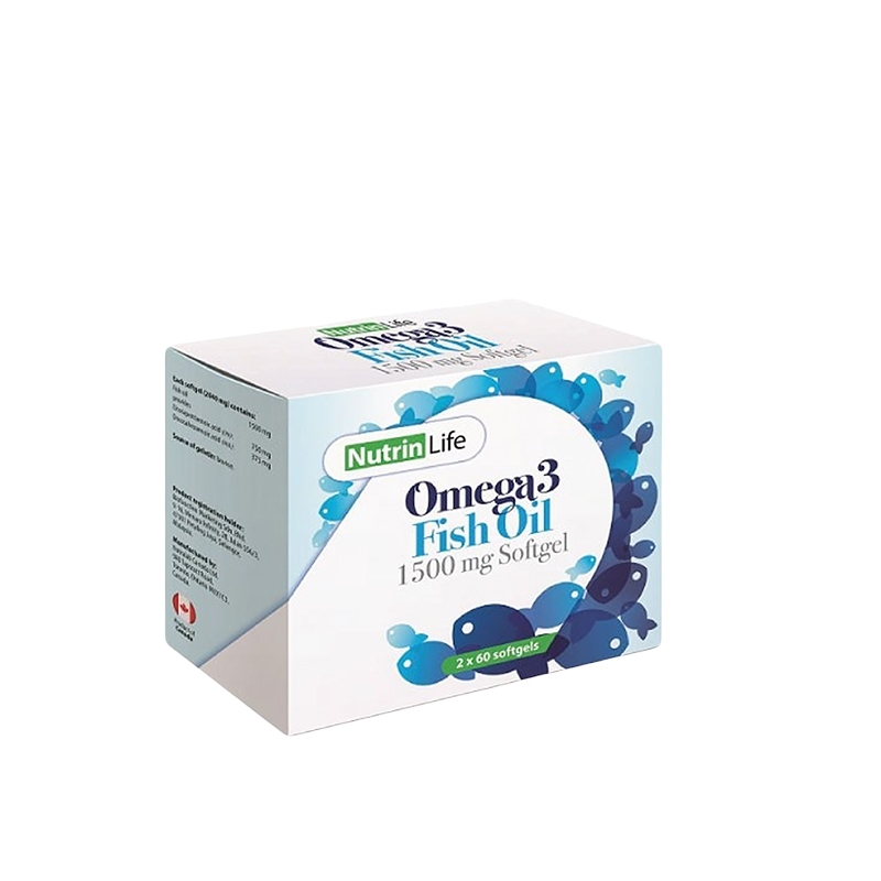 NutrinLife Omega 3 Fish Oil 1500mg 60's x 2